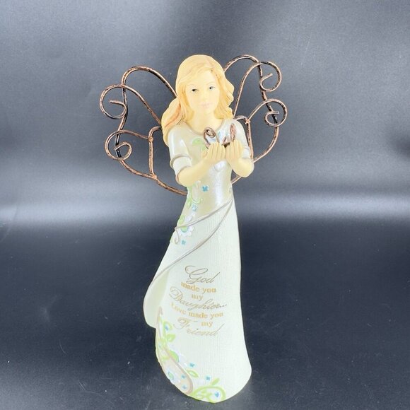 Pavilion Gift Company Perfectly Paisley Daughter Mother 2010 Figurine Angel VTG - Picture 11 of 11